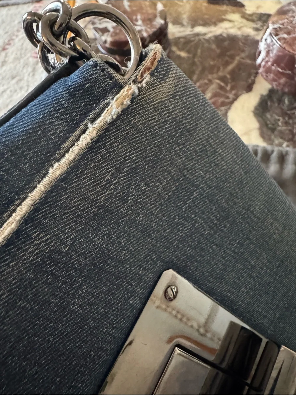 Tom Ford Natalia Denim Bag Handbag